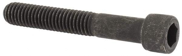 Value Collection - 3/8-16 UNC Hex Socket Drive, Socket Cap Screw - Alloy Steel, Black Oxide Finish, Partially Threaded, 2-1/2" Length Under Head - Caliber Tooling