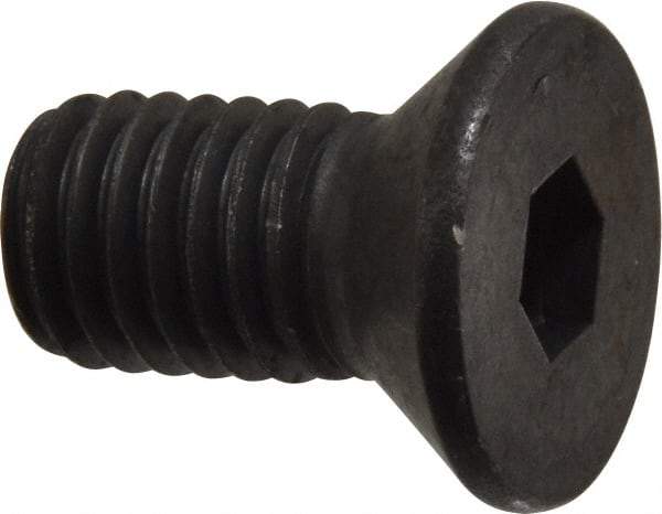 Value Collection - 1/2-13 UNC Hex Socket Drive, Flat Screw - Alloy Steel, Black Oxide Finish, Fully Threaded, 1" OAL - Caliber Tooling