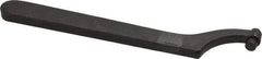 Martin Tools - 1-3/4" Capacity, Pin Spanner Wrench - 5-1/2" OAL, 3/16" Hook Pin Height - Caliber Tooling