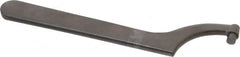 Martin Tools - 3-1/2" Capacity, Pin Spanner Wrench - 9" OAL, 5/16" Hook Pin Height - Caliber Tooling