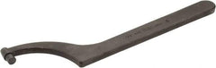 Martin Tools - 6" Capacity, Pin Spanner Wrench - 14" OAL, 9/16" Hook Pin Height - Caliber Tooling