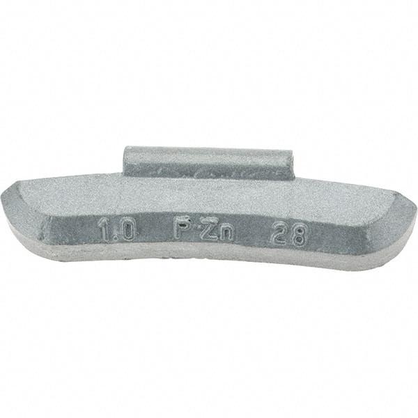 Perfect Equipment - 1 oz P Wheel Weight - Zinc, For Use with Automotive & Light Trucks - Caliber Tooling