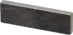 Mitutoyo - 0.112" Rectangular Steel Gage Block - Accuracy Grade AS-1, Includes Certificate of Inspection - Caliber Tooling