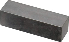 Mitutoyo - 0.35" Rectangular Steel Gage Block - Accuracy Grade AS-1, Includes Certificate of Inspection - Caliber Tooling