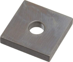 Mitutoyo - 0.17" Square Steel Gage Block - Accuracy Grade 0, Includes Certificate of Inspection - Caliber Tooling