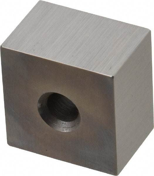 Mitutoyo - 0.65" Square Steel Gage Block - Accuracy Grade 0, Includes Certificate of Inspection - Caliber Tooling