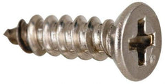 Value Collection - #10 Flat Head Phillips Sheet Metal Screw - Stainless Steel, 1-1/2" OAL, Grade 316 - Caliber Tooling