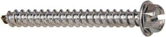 Value Collection - #12 Hex Washer Head Slotted Sheet Metal Screw - Stainless Steel, 2" Length Under Head, Grade 316 - Caliber Tooling