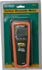 Extech - Audible Alarm, LCD Display, Carbon Monoxide (CO) Meter - Monitors Carbon Monoxide - Caliber Tooling