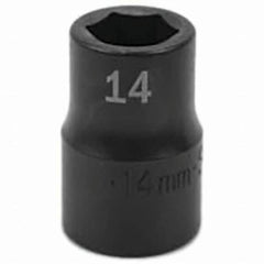 SK - Impact Socket - 1/2"DR 14MM IMPACT SOCKET - Caliber Tooling