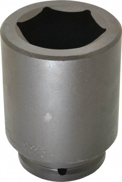 Proto - 1-1/2" Drive 3" Deep Impact Socket - 6 Points, 6-3/8" OAL - Caliber Tooling