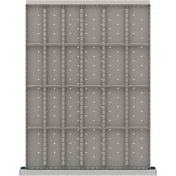 LISTA - 24-Compartment Drawer Divider Layout for 3.15" High Drawers - Caliber Tooling