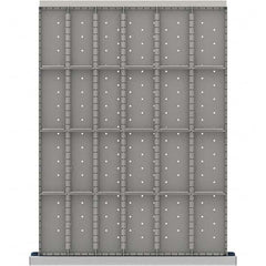 LISTA - 24-Compartment Drawer Divider Layout for 3.15" High Drawers - Caliber Tooling