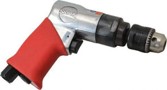 Sioux Tools - 3/8" Keyed Chuck - Pistol Grip Handle, 2,300 RPM, 0.33 hp - Caliber Tooling