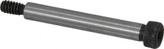 Value Collection - 1/4" Shoulder Diam x 1-3/4" Shoulder Length, #10-24 UNC, Hex Socket Shoulder Screw - 4140 Alloy Steel, Uncoated, 3/16" Head Height x 3/8" Head Diam - Caliber Tooling