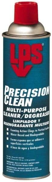 LPS - 18 oz Aerosol Cleaner/Degreaser - Liquid, Biodegradable Cleaner & Degreaser, Unscented - Caliber Tooling