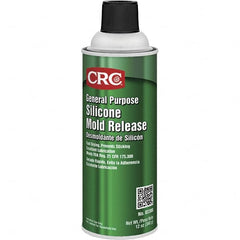 CRC - 16 Ounce Aerosol Can, Clear, General Purpose Mold Release - Food Grade, Silicone Composition - Caliber Tooling