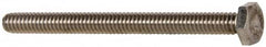 Value Collection - 1/4-20 UNC, 3" Length Under Head Hex Head Cap Screw - Fully Threaded, Grade 316 Stainless Steel, Uncoated, 7/16" Hex - Caliber Tooling