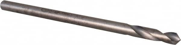 Made in USA - 1/8" Body Diam, 90° Point, Solid Carbide, 2-1/2" Overall Length, Spotting Drill - Caliber Tooling