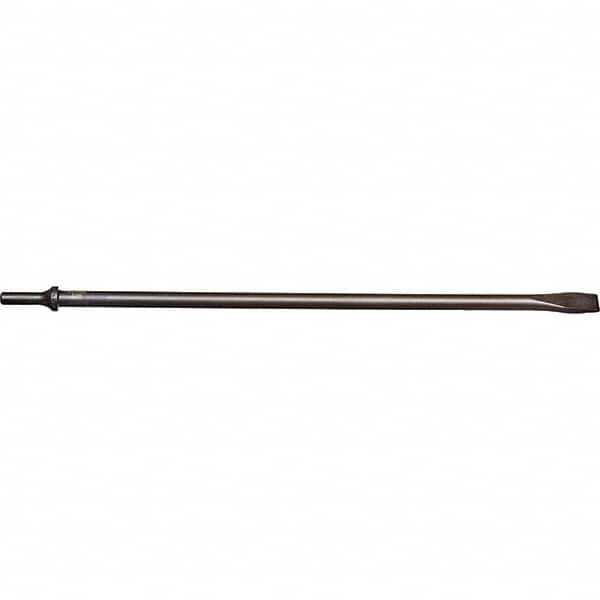 Mayhew - 1" Head Width, 18" OAL, Cold Chisel - Round Drive, Round Shank, Steel - Caliber Tooling