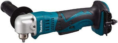 Makita - 18 Volt 3/8" Chuck Right Angle Handle Cordless Drill - 0-1800 RPM, Keyed Chuck, Reversible, Lithium-Ion Batteries Not Included - Caliber Tooling