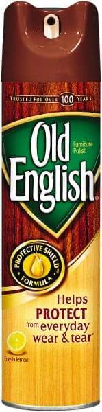 Old English - 12.5 Fluid Ounce Liquid Furniture Polish - Lemon Scent, Aerosol - Caliber Tooling