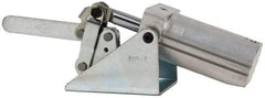 De-Sta-Co - 750 Lb Inner Hold Capacity, Horiz Mount, Air Power Hold-Down Toggle Clamp - 1/8 NPT Port, 145 Max psi, 99° Bar Opening, 45.47mm Height Under Bar - Caliber Tooling