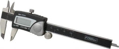 Fowler - 0 to 100mm Range, 0.01mm Resolution, Electronic Caliper - Stainless Steel with 1.56" Stainless Steel Jaws, 0.02mm Accuracy - Caliber Tooling