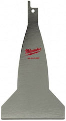 Milwaukee Tool - Power Saw Scraper Blade - For Use with All Hackzall & Sawzall Recip Saws - Caliber Tooling