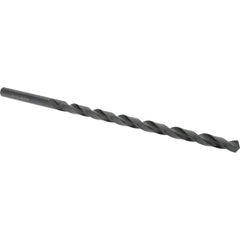 Extra Length Drill Bit: 0.3906″ Dia, 118 °, High Speed Steel Oxide Finish, 10″ OAL