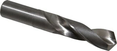 Hertel - 1-1/32" 118° High Speed Steel Screw Machine Drill Bit - Bright Finish, Right Hand Cut, 4-1/4" Flute Length, 6-5/8" OAL - Caliber Tooling