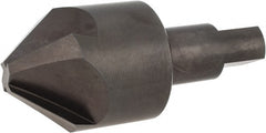 Hertel - 1-1/2" Head Diam, 3/4" Shank Diam, 4 Flute 82° High Speed Steel Countersink - Caliber Tooling