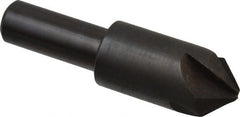 Hertel - 3/4" Head Diam, 1/2" Shank Diam, 4 Flute 90° High Speed Steel Countersink - Caliber Tooling