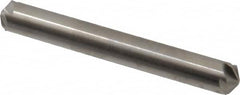 Hertel - 5/16" Head Diam, 5/16" Shank Diam, 6 Flute 120° High Speed Steel Countersink - Caliber Tooling