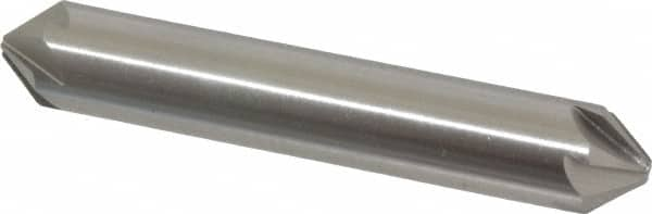 Hertel - 1/2" Head Diam, 1/2" Shank Diam, 6 Flute 82° High Speed Steel Countersink - Exact Industrial Supply