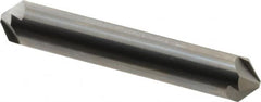 Hertel - 1/2" Head Diam, 1/2" Shank Diam, 4 Flute 100° Solid Carbide Countersink - Caliber Tooling