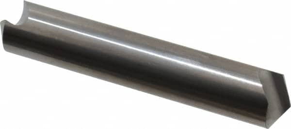 Hertel - 5/8" Head Diam, 5/8" Shank Diam, 1 Flute 120° Solid Carbide Countersink - Caliber Tooling