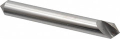 Hertel - 1/4" Head Diam, 1/4" Shank Diam, 1 Flute 90° Solid Carbide Countersink - Caliber Tooling