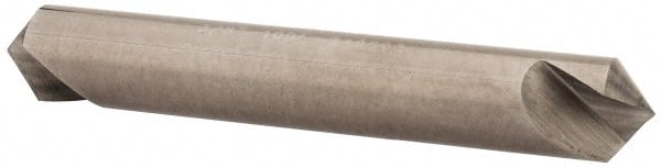 Hertel - 3/8" Head Diam, 3/8" Shank Diam, 1 Flute 100° Solid Carbide Countersink - Caliber Tooling