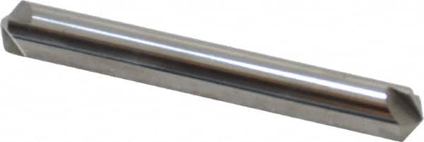 Hertel - 1/4" Head Diam, 1/4" Shank Diam, 4 Flute 120° Solid Carbide Countersink - Caliber Tooling