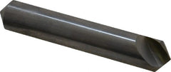 Hertel - 1/2" Head Diam, 1/2" Shank Diam, 1 Flute 100° Solid Carbide Countersink - Caliber Tooling