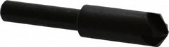 Hertel - 3/8" Head Diam, 1/4" Shank Diam, 4 Flute 110° High Speed Steel Countersink - Caliber Tooling