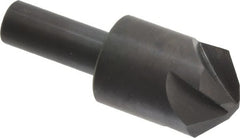 Hertel - 1" Head Diam, 1/2" Shank Diam, 4 Flute 100° High Speed Steel Countersink - Caliber Tooling