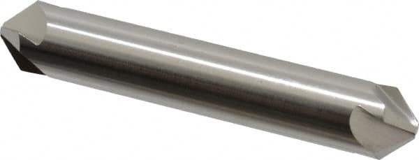 Hertel - 1/2" Head Diam, 1/2" Shank Diam, 4 Flute 90° High Speed Steel Countersink - Caliber Tooling