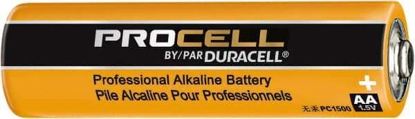 Ability One - Size AA, Alkaline, Standard Battery - 1.5 Volts - Caliber Tooling