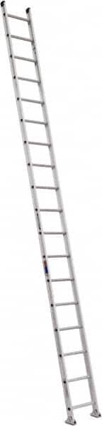 Werner - 18' High, Type IA Rating, Aluminum Extension Ladder - 300 Lb Capacity - Caliber Tooling