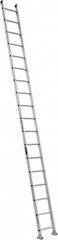 Werner - 18' High, Type IA Rating, Aluminum Extension Ladder - 300 Lb Capacity - Caliber Tooling