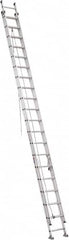 Werner - 40' High, Type IA Rating, Aluminum Extension Ladder - 300 Lb Capacity, 35' Working Length - Caliber Tooling