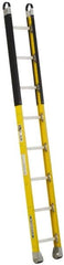 Werner - 16' High, Type IA Rating, Aluminum Extension Ladder - 300 Lb Capacity - Caliber Tooling