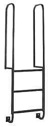 PW Platforms - 10 Step Ladder - Dock Ladder, 300 Lb Capacity - Caliber Tooling